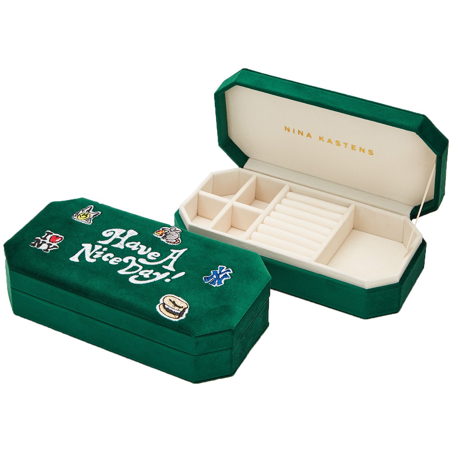 Nina Kastens Have A Nice Day Jewelry Box Green Schlussverkauf