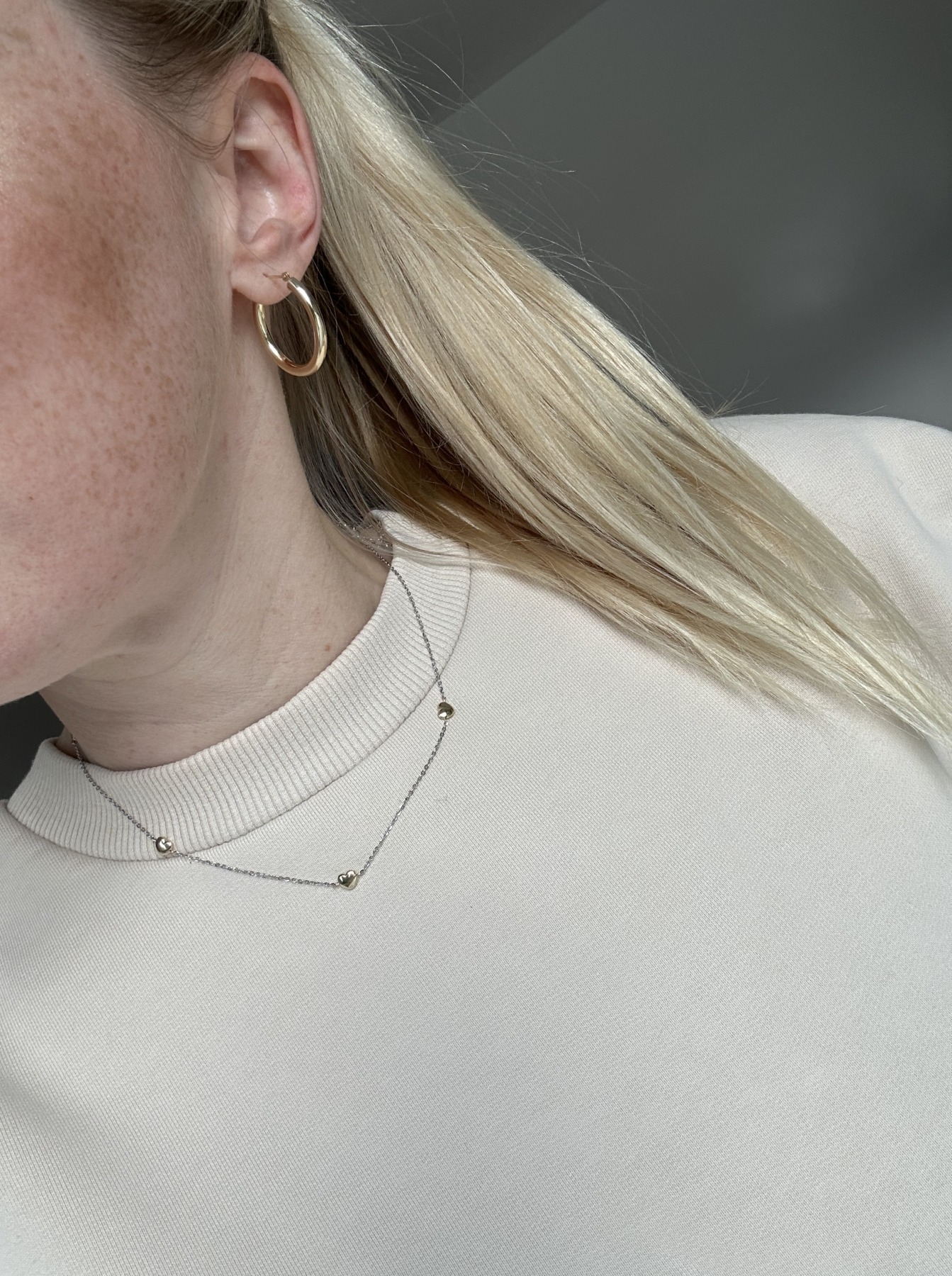 Nina Kastens Bicolor Heart Choker Fabrikverkauf