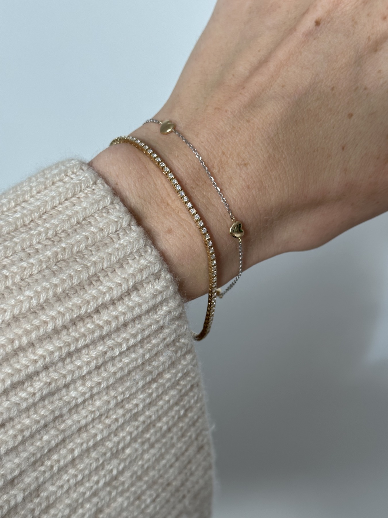 Nina Kastens Bicolor Heart Bracelet Meist gekauft