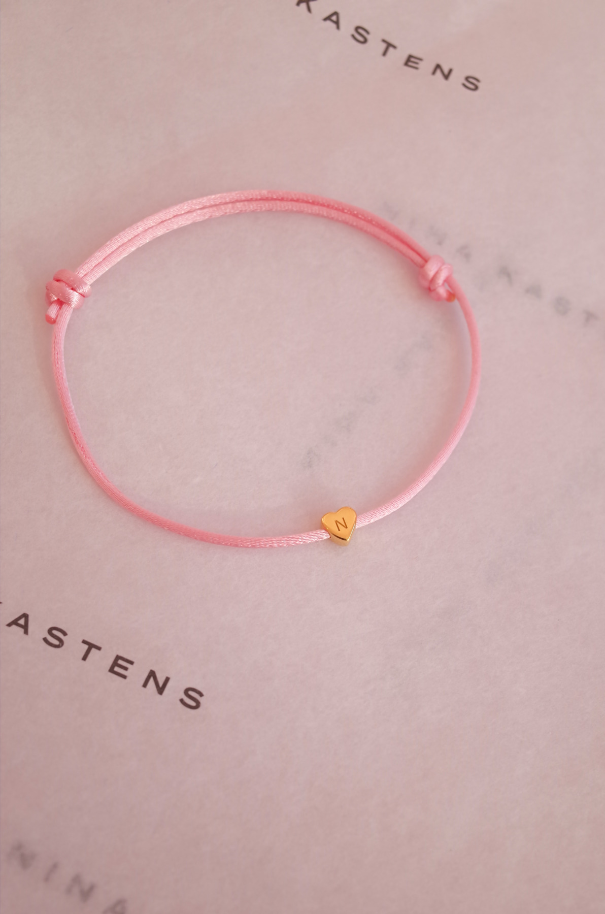 Nina Kastens Heart Bracelet Pink Preisnachlass