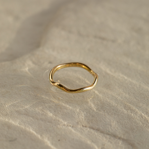 Paul Hewitt Waves Mono Ring Gold Blitzangebot