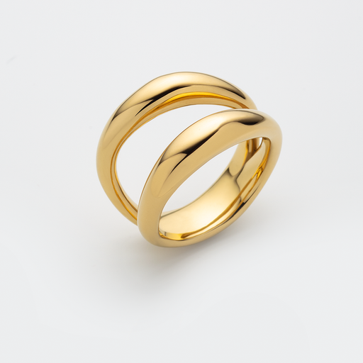 Paul Hewitt Waves Ring Gold Neuheiten