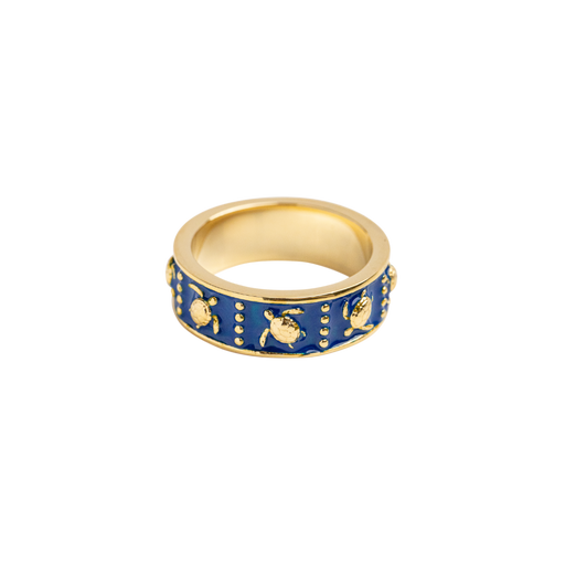 Paul Hewitt Turtle Enamel Ring Gold Sonderangebote