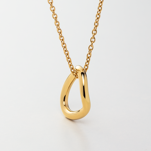 Paul Hewitt Waves Mono Halskette Gold Tiefpreis