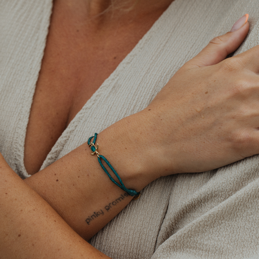 Paul Hewitt Turtle Armband Aquamarine Gold JETZT KAUFEN