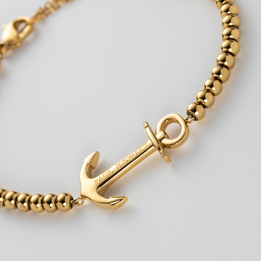 Paul Hewitt The Anchor Beads Armkette Gold Fabrikladen