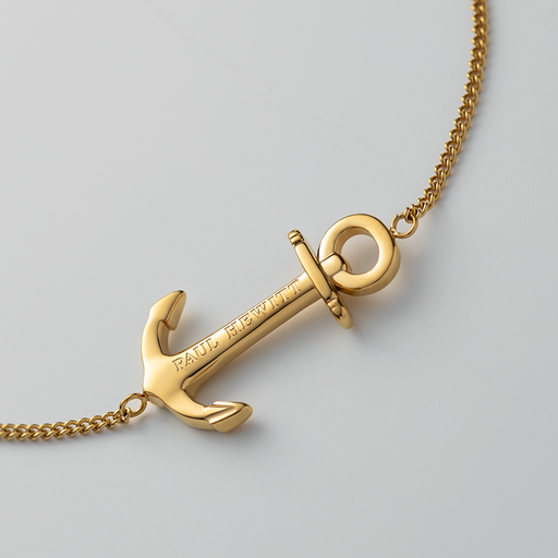 Paul Hewitt The Anchor Armkette Gold Begrenzt auf 3 Tage