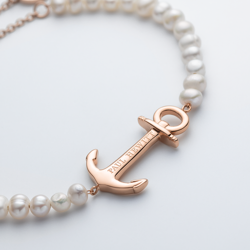 Paul Hewitt The Anchor Beads Armkette Roségold Pearl Meist gekauft