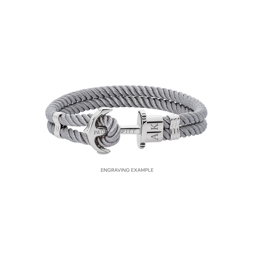 Paul Hewitt PHREP Armband Silber Grau Black Friday