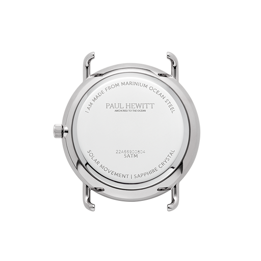 Paul Hewitt Sailor 39 mm Uhr Silber Weiß Sonderangebote