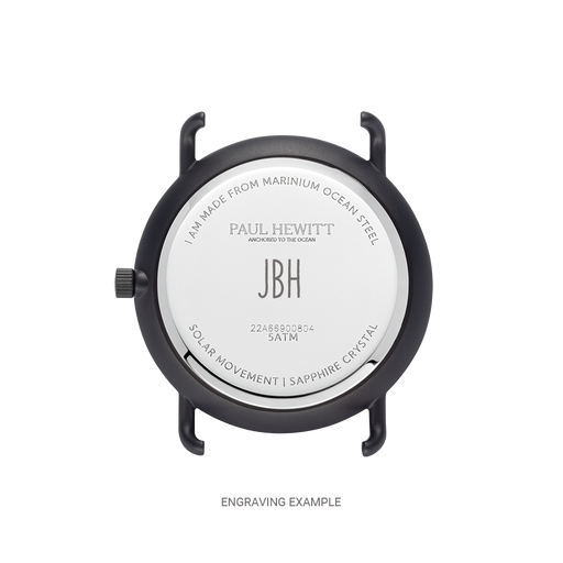 Paul Hewitt Sailor 39 mm Uhr Schwarz Weiß Tiefpreis