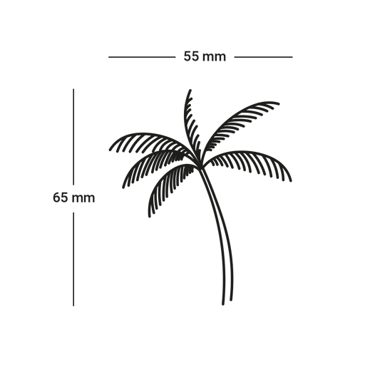 Paul Hewitt Men's Palm Tattoo Letzte 2 Tage