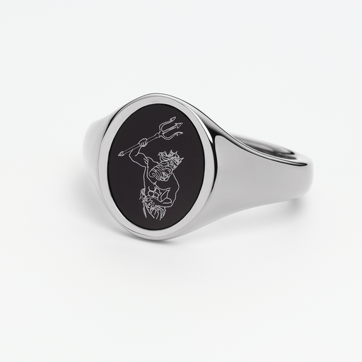 Paul Hewitt Men's Poseidon Ring Silber Zeitbegrenzte Promotion