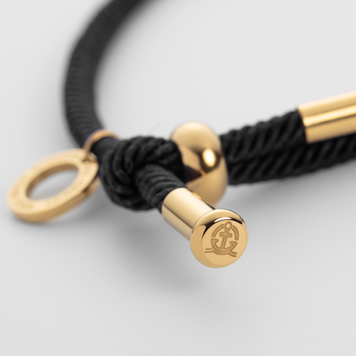 Paul Hewitt Vitamin Sea Armband Gold Schwarz Verkauf