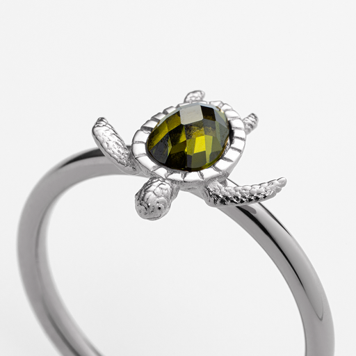 Paul Hewitt Turtle Ring Silber im Angebot