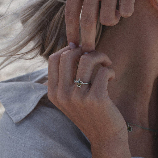 Paul Hewitt Turtle Ring Silber im Angebot
