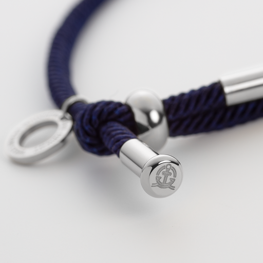 Paul Hewitt Vitamin Sea Gravur Armband Silber Marineblau Blitzverkäufe