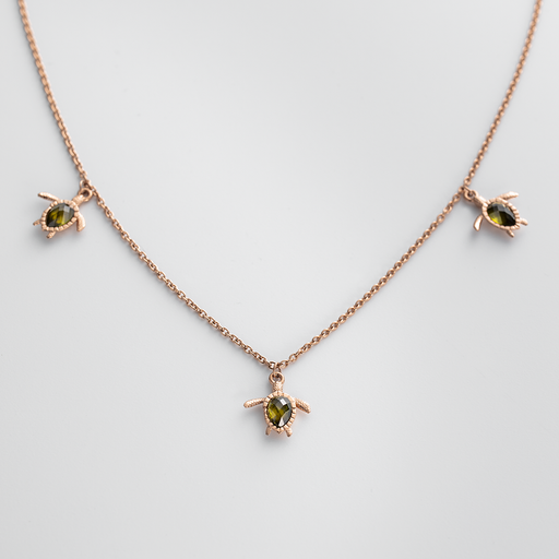 Paul Hewitt Turtle Halskette Roségold Limitierter Zeitrabatt