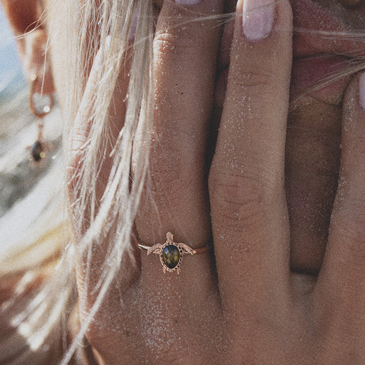 Paul Hewitt Turtle Ring Roségold Fabrik Onlineshop