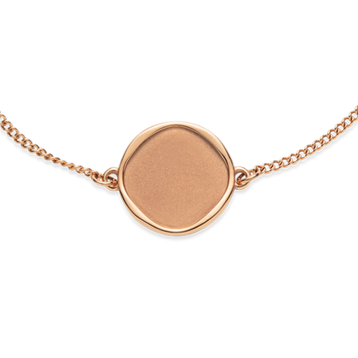 Paul Hewitt Engravable Coin Armkette Roségold Begrenztes Angebot