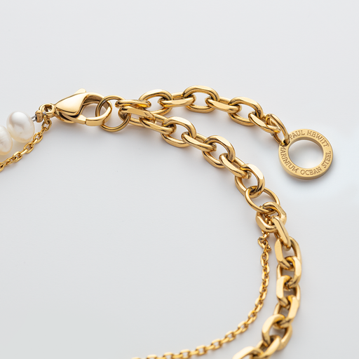 Paul Hewitt Treasures of the Sea Duo Armkette Gold Vatertagsangebot