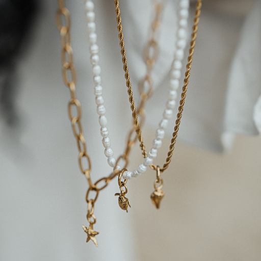 Paul Hewitt Set Turtle Charm und Halskette Gold Valentinstagsangebot