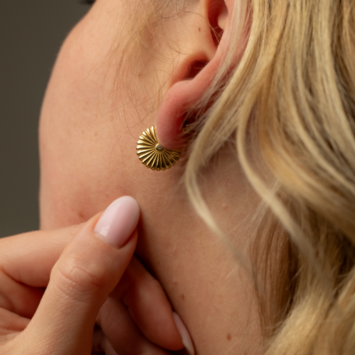 Paul Hewitt Scallop Ohrstecker Gold Top Angebot