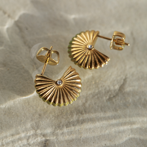 Paul Hewitt Scallop Ohrstecker Gold Top Angebot