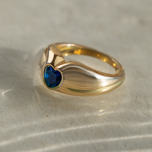Paul Hewitt Bold Heart Ring Gold Online Outlet
