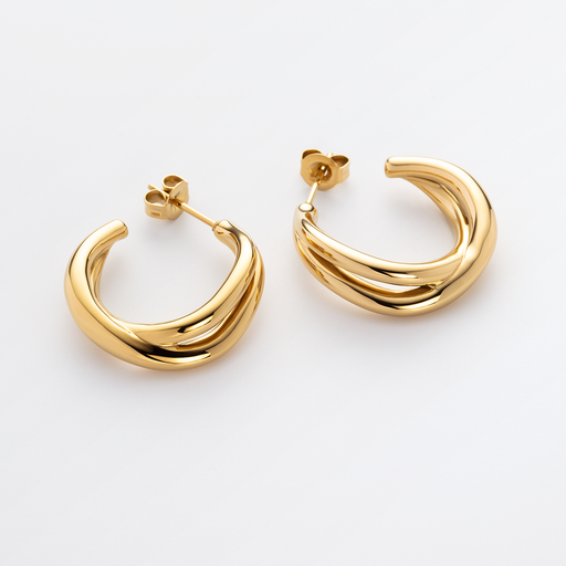 Paul Hewitt Waves Ohrring Gold Bestseller