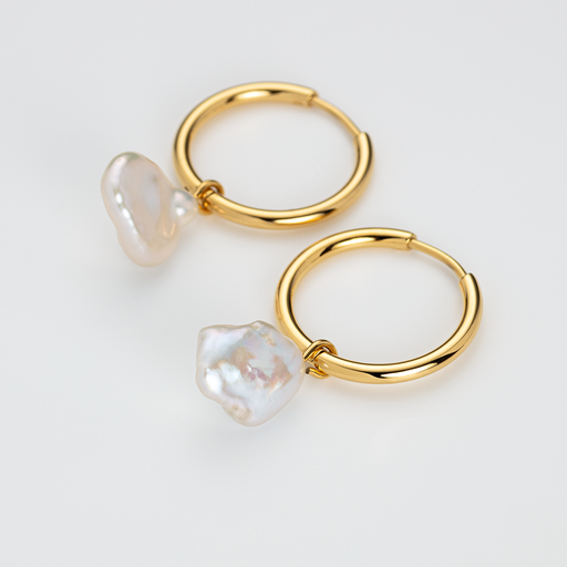 Paul Hewitt Treasures of the Sea Pearl Ohrring Gold Saisonale Angebote