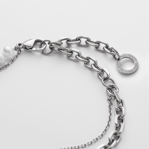 Paul Hewitt Treasures of the Sea Duo Armkette Silber Großer Ausverkauf