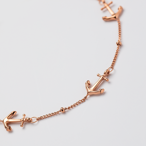 Paul Hewitt The Anchor II Armkette Roségold Begrenztes Angebot