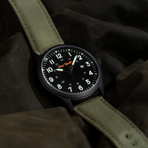 Paul Hewitt Captain's Field Watch NATO olive VIP-Rabatte