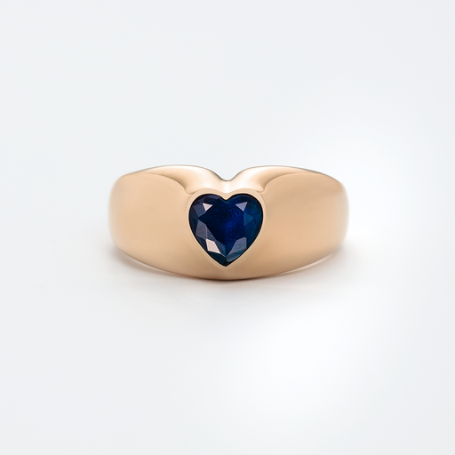 Paul Hewitt Bold Heart Ring Roségold Im Verkauf