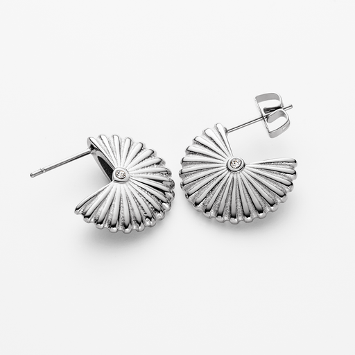 Paul Hewitt Scallop Ohrstecker Silber im Angebot