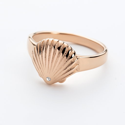 Paul Hewitt Scallop Ring Roségold Schlussverkauf