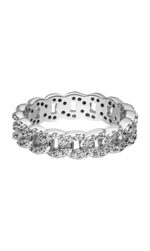 Paul Valentine Éclat Curb Chain Ring Discount Store für neue Produkte