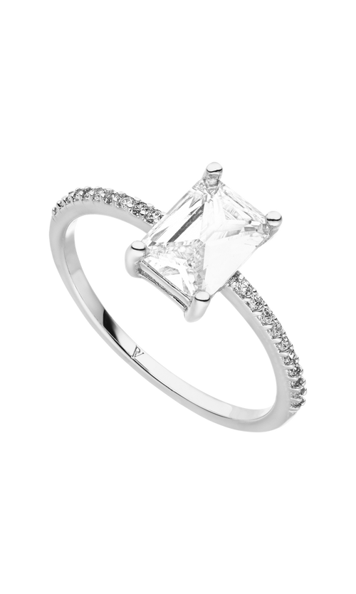 Paul Valentine Emerald Pavé Ring Nur noch ein Tag übrig