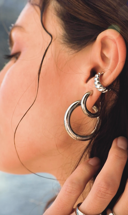 Paul Valentine Chunky Hoops Large im Angebot