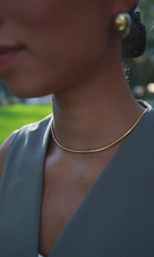 Paul Valentine Avenue Snake Necklace Super Sparpreis