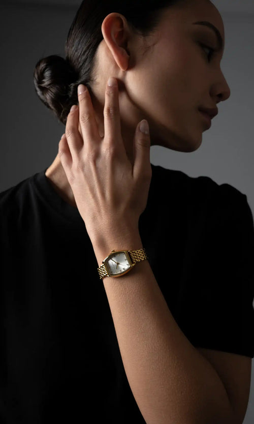 Paul Valentine Avenue Watch Gold Kostenlose Rückgabe