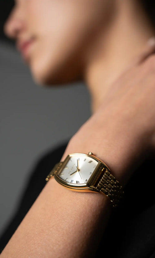 Paul Valentine Avenue Watch Gold Kostenlose Rückgabe
