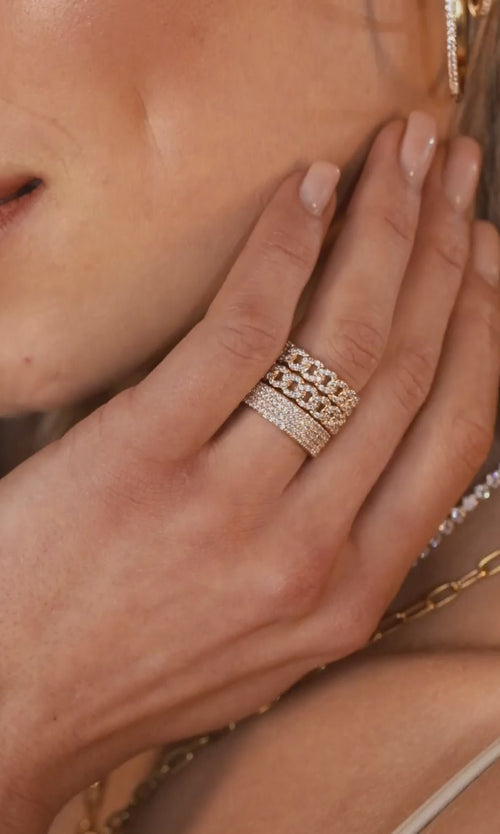 Paul Valentine Éclat Pavé Ring Letzte 2 Tage
