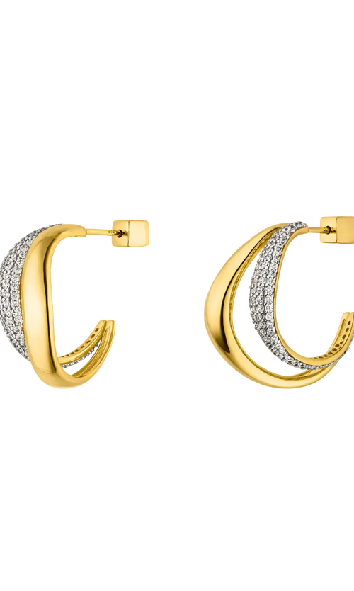 Paul Valentine Crystal Galaxy Hoops Bis zu 60% Rabatt