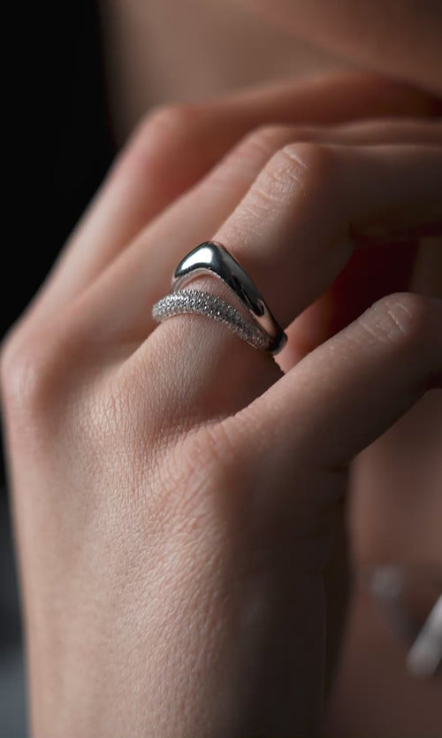 Paul Valentine Crystal Galaxy Ring Vierteljährliche Förderung