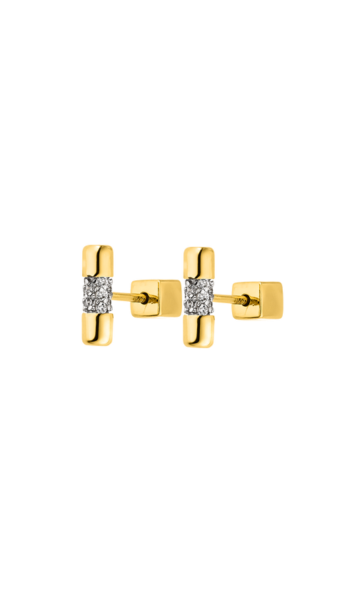 Paul Valentine Pure Ohrstecker 14k vergoldet Bis zu 55% Rabatt