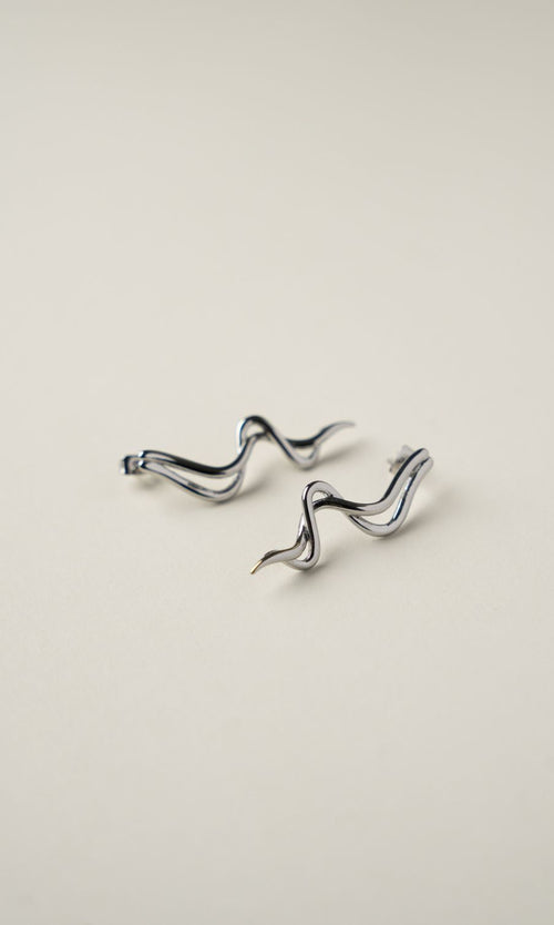 Paul Valentine Wave Rush Earrings Hotsell