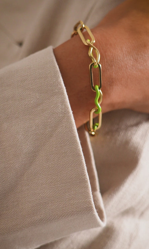 Paul Valentine Wave Rush Enamel Bracelet Fabrikverkauf