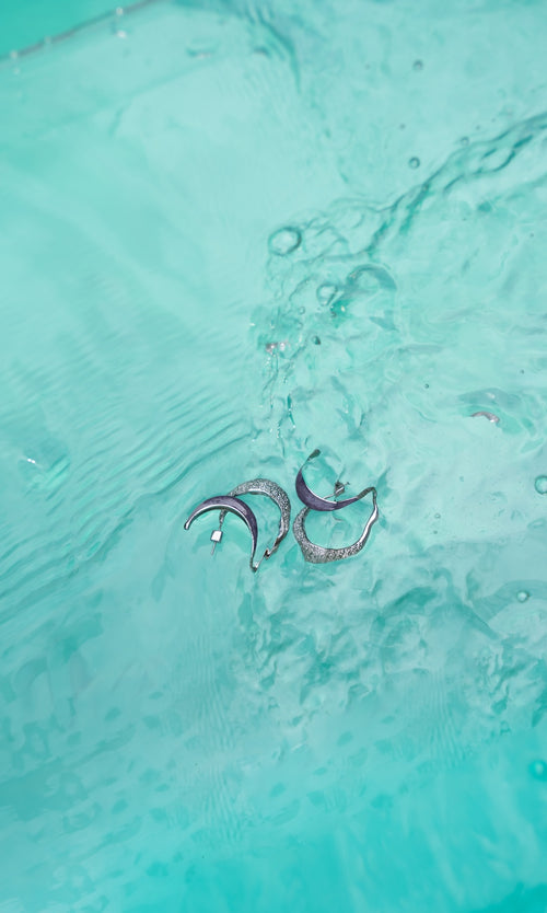 Paul Valentine Underwater Enamel Hoops Bis zu 50% Rabatt
